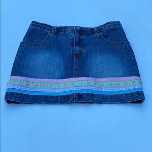 lilly pullitzer jean skort